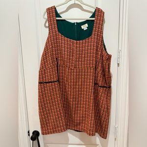 Anthropologie Maeve tweed dress